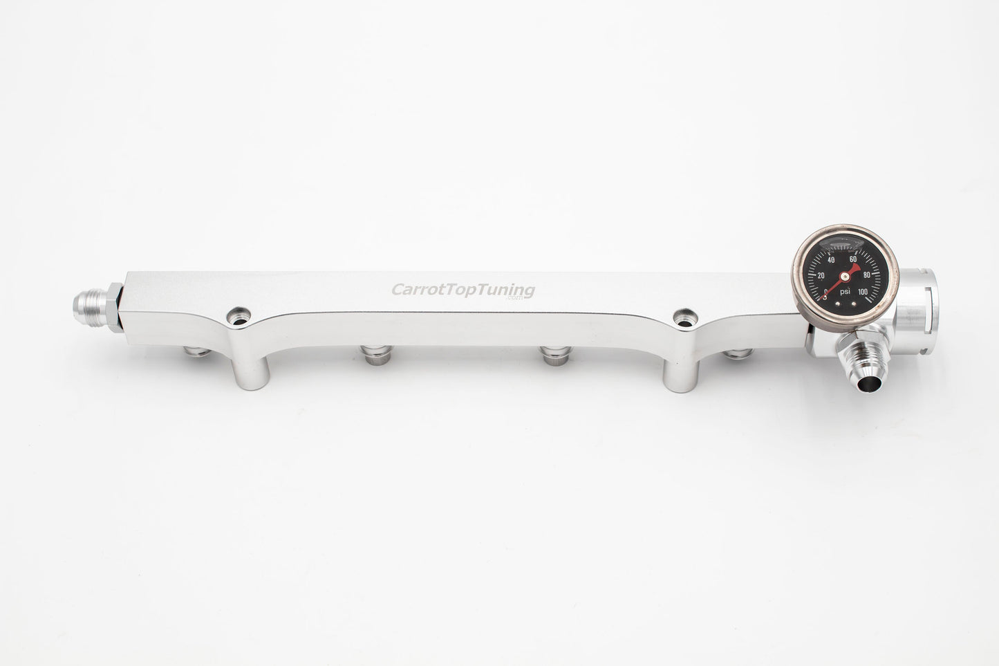 1.8T High Flow Fuel Rail | AN Fitting Ready | Audi Volkswagen Carrot Top Tuning