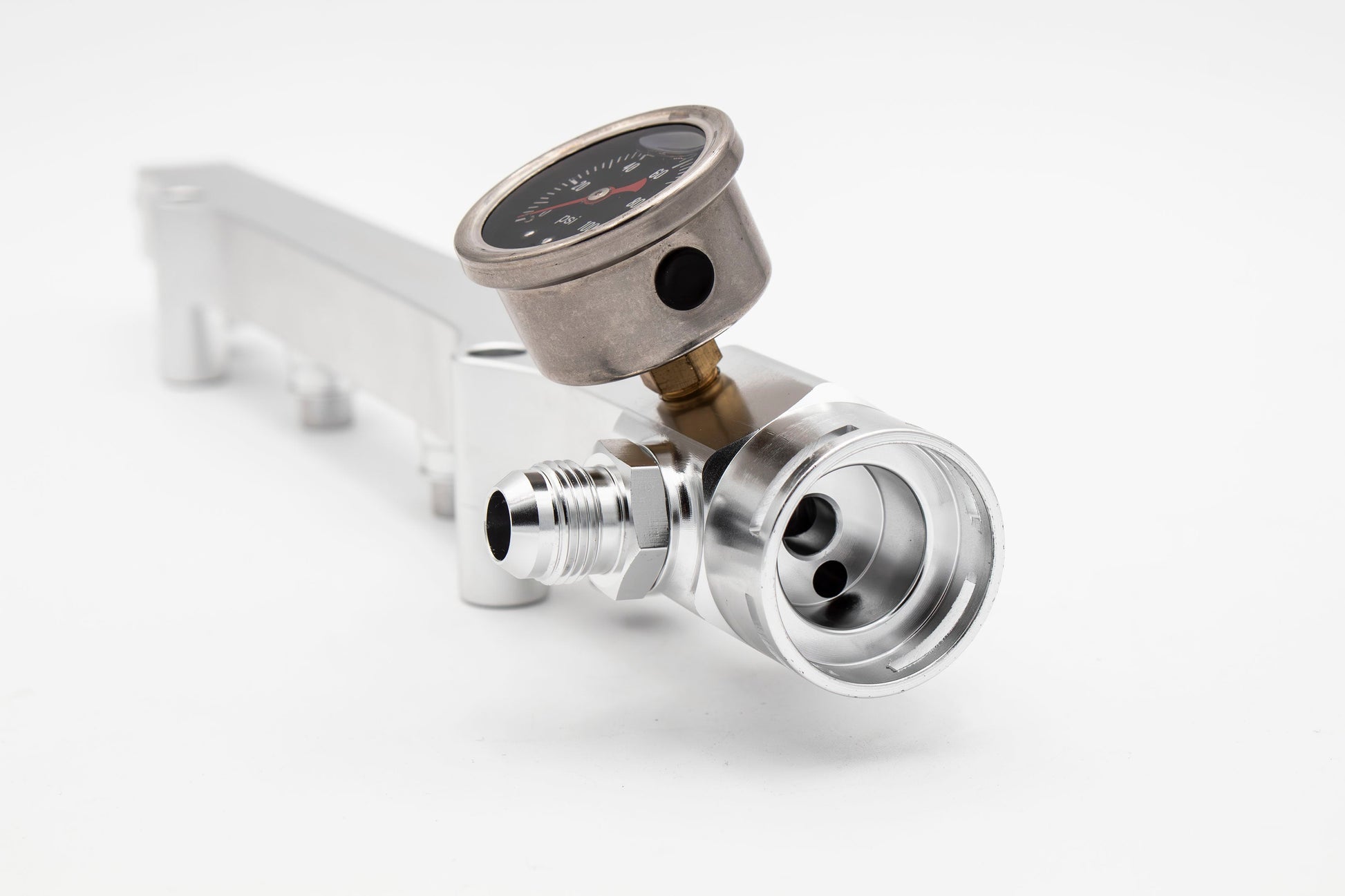 1.8T High Flow Fuel Rail | AN Fitting Ready | Audi Volkswagen Carrot Top Tuning