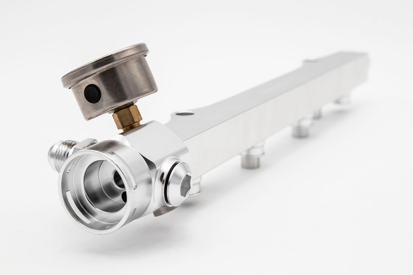 1.8T High Flow Fuel Rail | AN Fitting Ready | Audi Volkswagen Carrot Top Tuning
