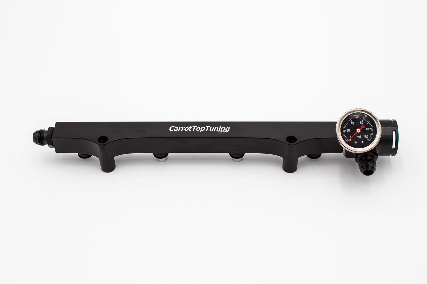 1.8T High Flow Fuel Rail | AN Fitting Ready | Audi Volkswagen Carrot Top Tuning