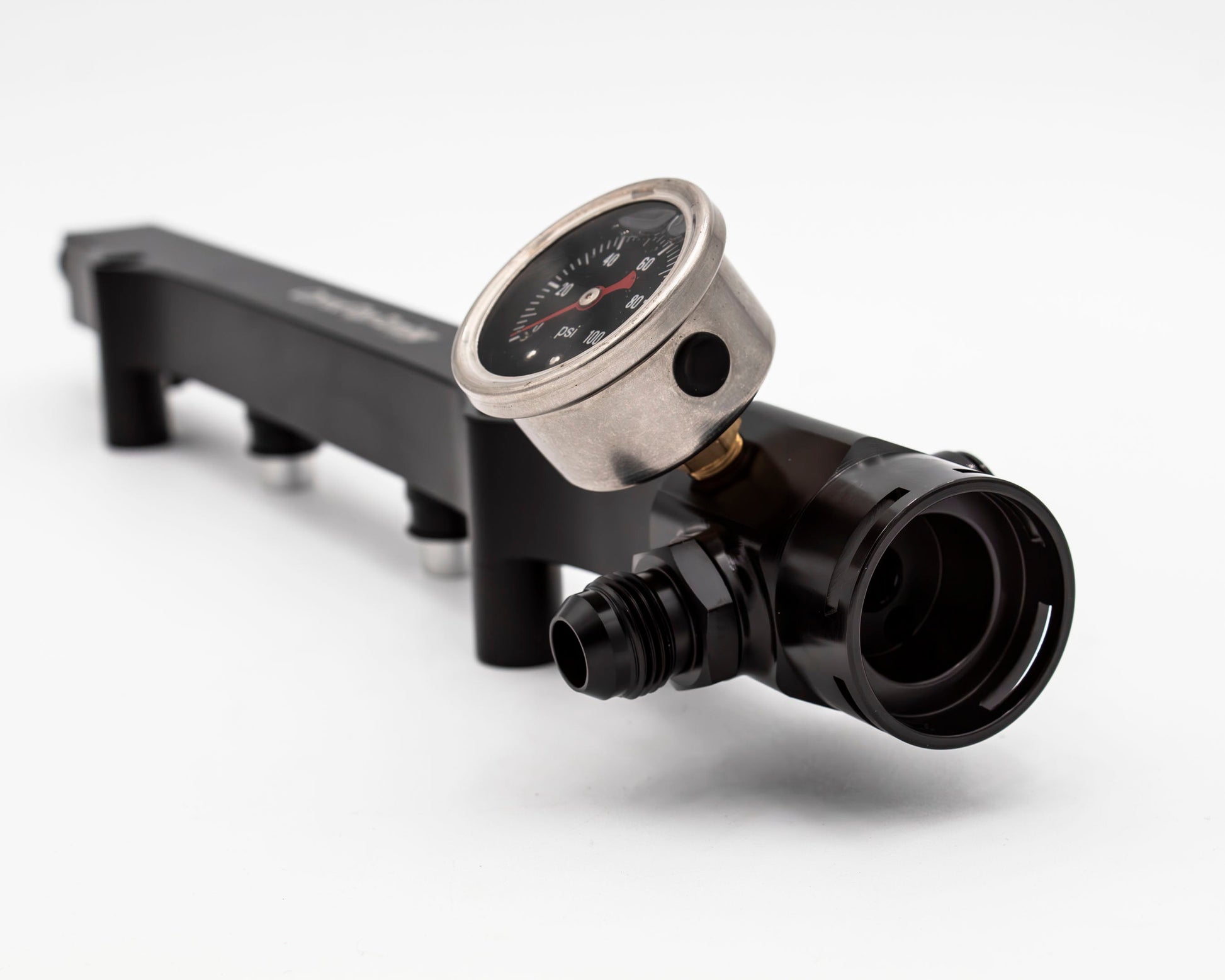 1.8T High Flow Fuel Rail | AN Fitting Ready | Audi Volkswagen Carrot Top Tuning
