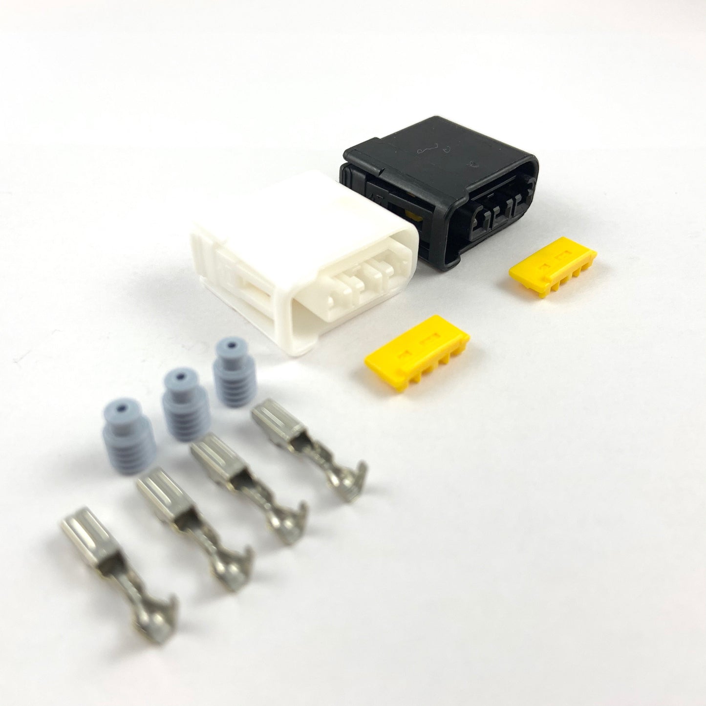 3-Way Black + White Connector Kit for Subaru Impreza WRX STI EJ20 EJ25 Ignition Coil (22-20 AWG) Carrot Top Tuning