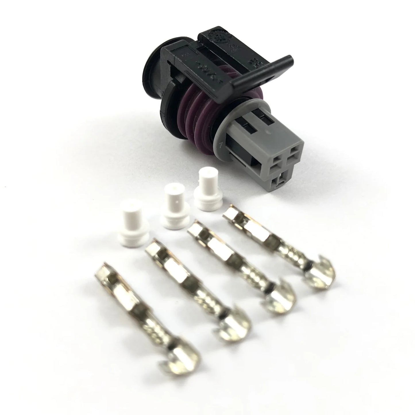 GM / AEM Style 3-Pin Pressure Sensor Connector Kit – Delphi Aptiv Gen 3 (MAP / Oil / Fuel / TH149 TPS) VTI