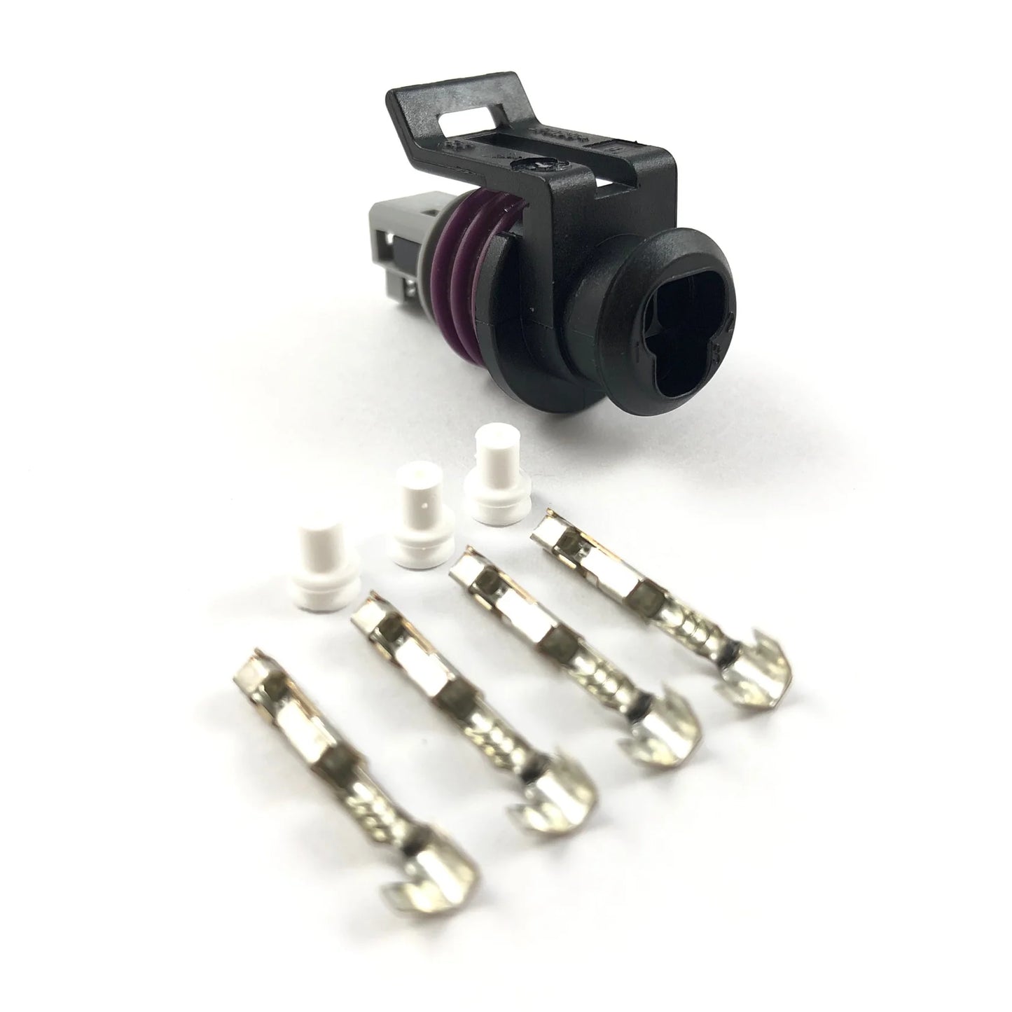 GM / AEM Style 3-Pin Pressure Sensor Connector Kit – Delphi Aptiv Gen 3 (MAP / Oil / Fuel / TH149 TPS) VTI