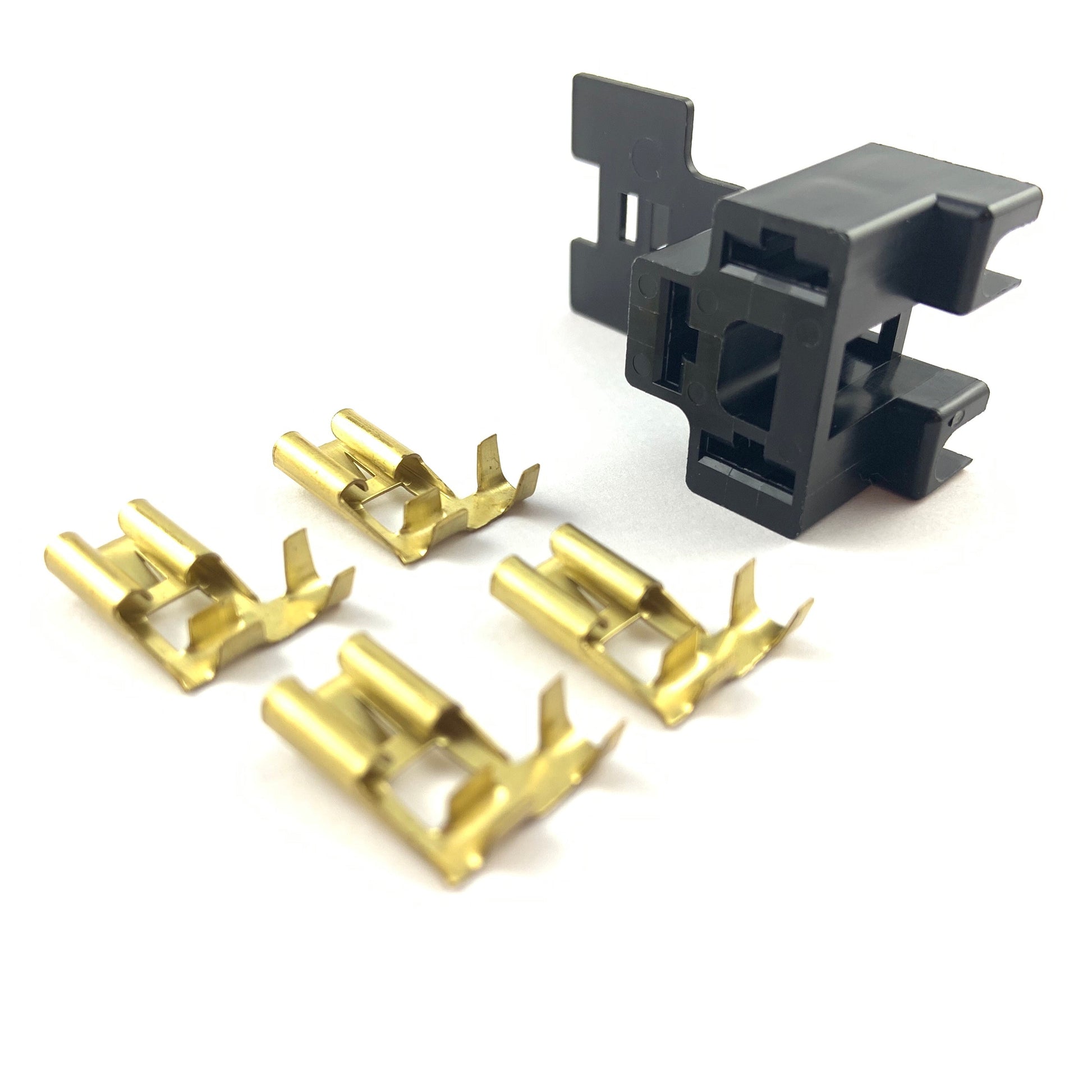 3-Way Connector Kit for H4 Headlight Bulb with Attached Cover Carrot Top Tuning