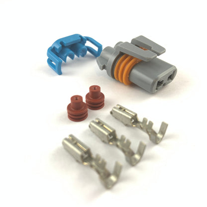 2-Way Connector Kit for H7", "9006", "HB4 Headlight Bulb (20-16AWG) Carrot Top Tuning