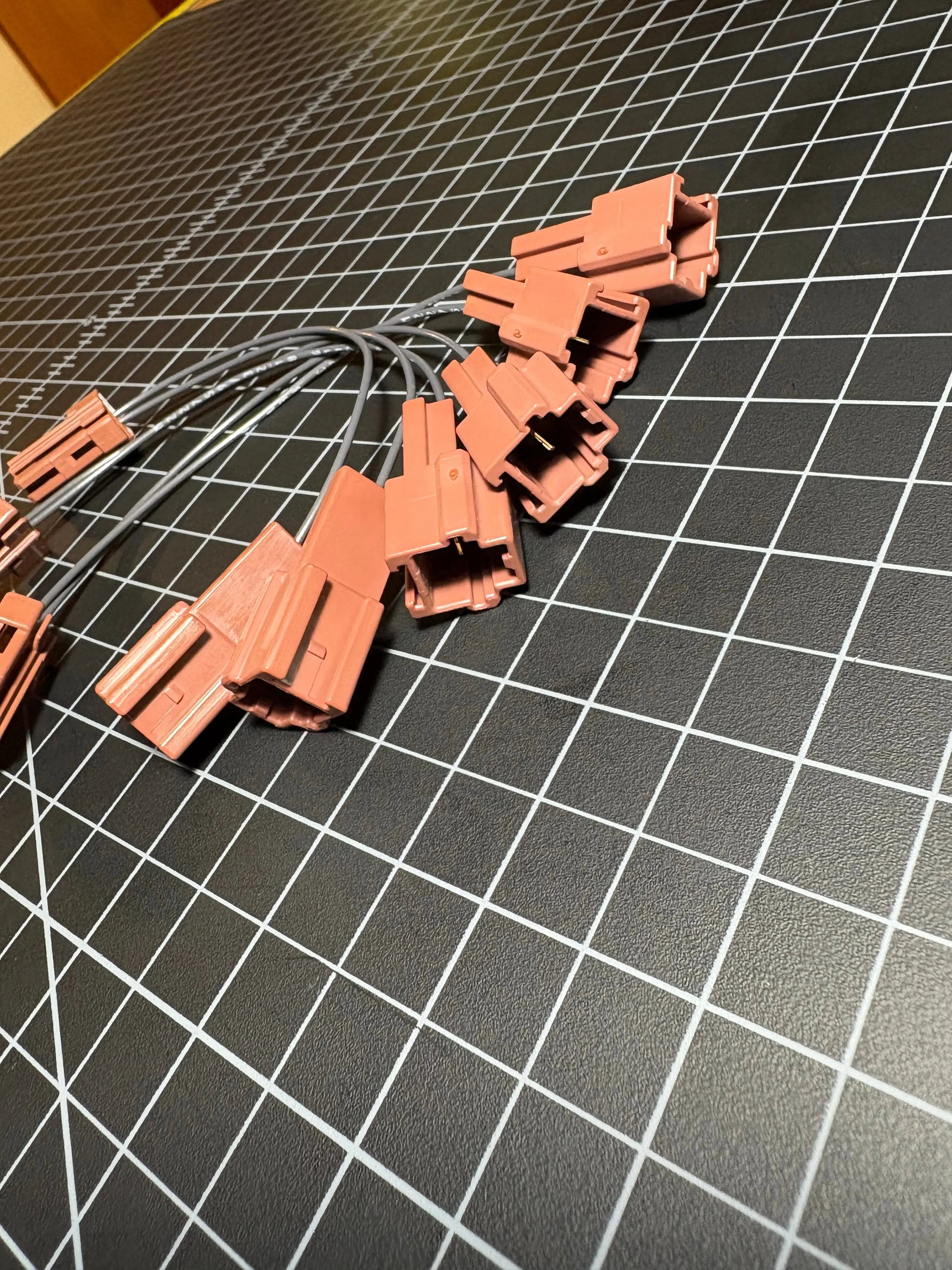 OEM Honda accessory plug splitter pigtail wiring close-up