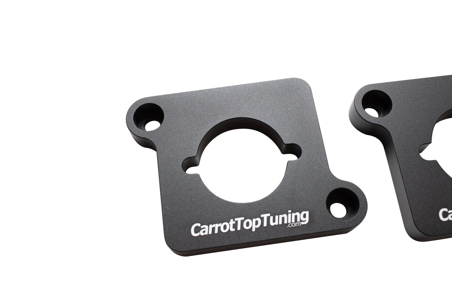 CNC Billet 1.8T to 2.0T / R8 Coil Pack Adapters Spacers VW GTI JETTA GOLF PASSAT | AUDI A4 A6 TT | Black Carrot Top Tuning