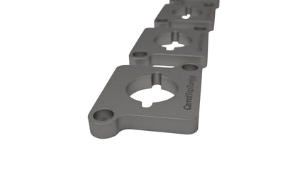CNC Billet 1.8T to 2.0T / R8 Coil Pack Adapters Spacers VW GTI JETTA GOLF PASSAT | AUDI A4 A6 TT | Silver Carrot Top Tuning