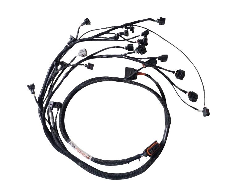 OEM+ 1.8T 40 Pin Complete Engine Harness Narrowband/Wideband ECU's | VW Audi Seat Skoda MK4 Carrot Top Tuning