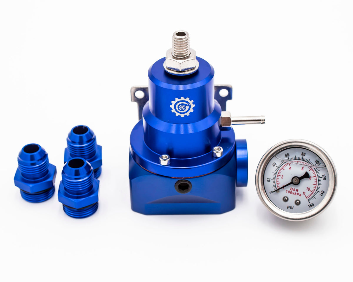 AN8 AN10 Adjustable Fuel Pressure Regulator FPR - Universal Carrot Top Tuning