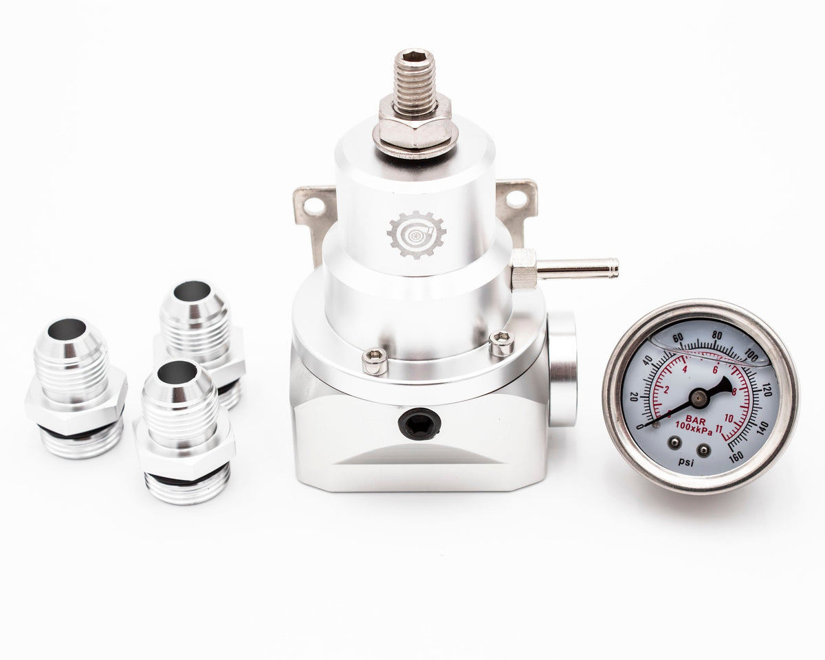 AN8 AN10 Adjustable Fuel Pressure Regulator FPR - Universal Carrot Top Tuning