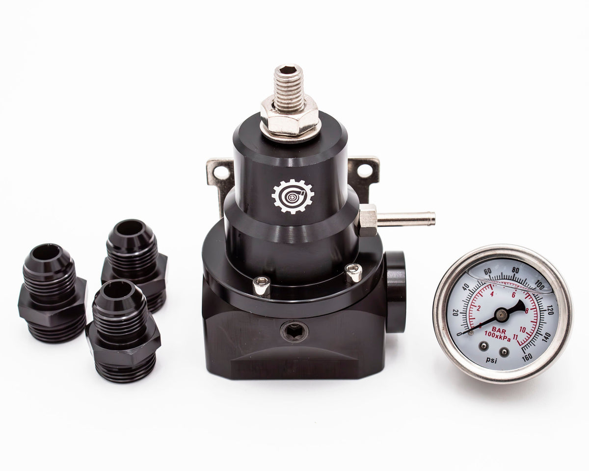 AN8 AN10 Adjustable Fuel Pressure Regulator FPR - Universal Carrot Top Tuning