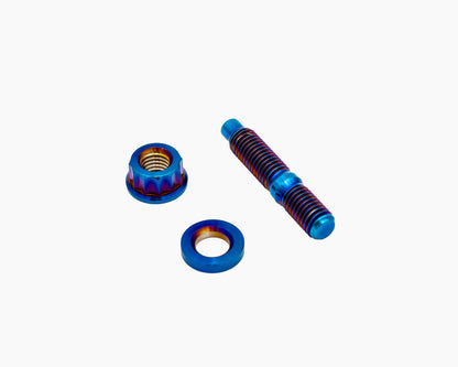 Burnt Titanium Exhaust/Intake Manifold 12pt Stud Kit – M8x1.25x45mm – Honda Acura B/D/F/H/J Series – 10 Piece Set Carrot Top Tuning