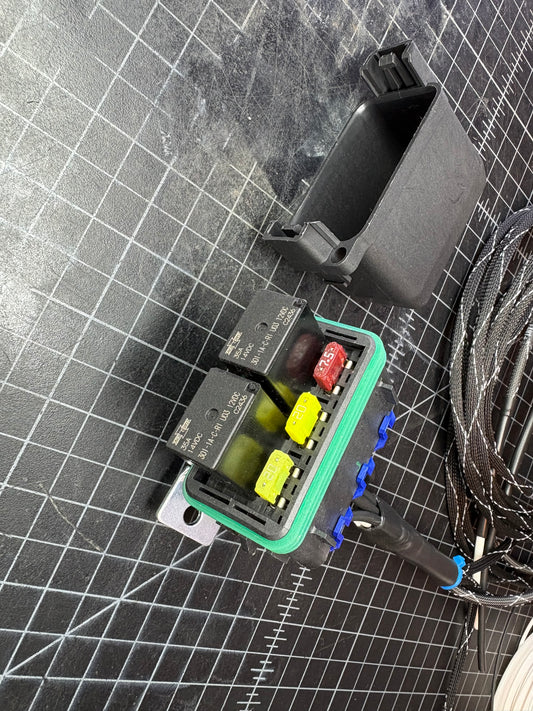 Sealed Dual Fuel Pump PDM System – Independent 40A High-Current Power Distribution (10AWG) VTI