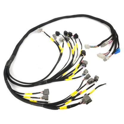D & B-Series OBD2 Engine Tucked Engine Harness Kit w/o Subharness Carrot Top Tuning
