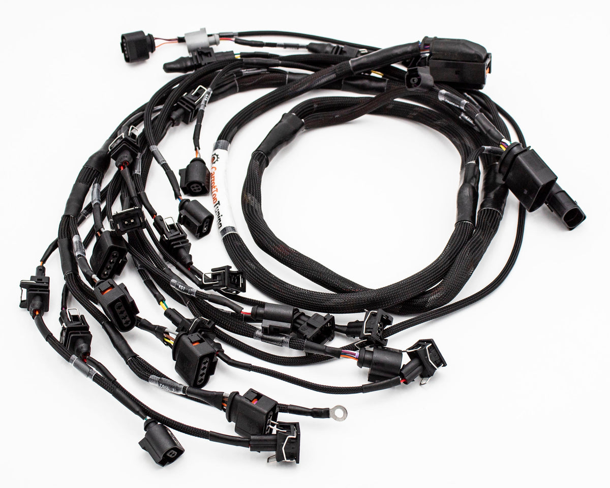 OEM+ 1.8T 40 Pin Complete Engine Harness Narrowband/Wideband ECU's | VW Audi Seat Skoda MK4 Carrot Top Tuning