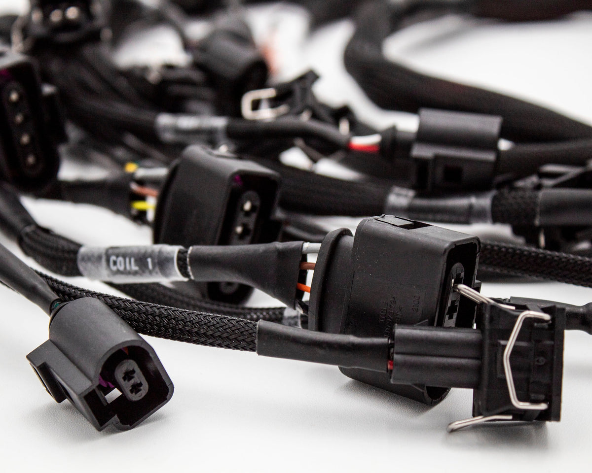 OEM+ 1.8T 40 Pin Complete Engine Harness Narrowband/Wideband ECU's | VW Audi Seat Skoda MK4 Carrot Top Tuning