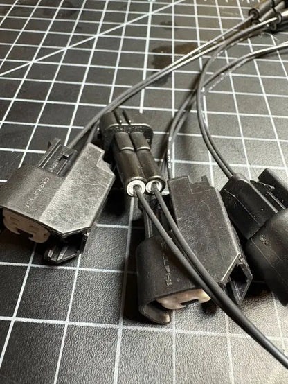 Honda OBD2 to EV6 Injector Jumper Harness – 6" Milspec Pigtails (Set of 4) VTI