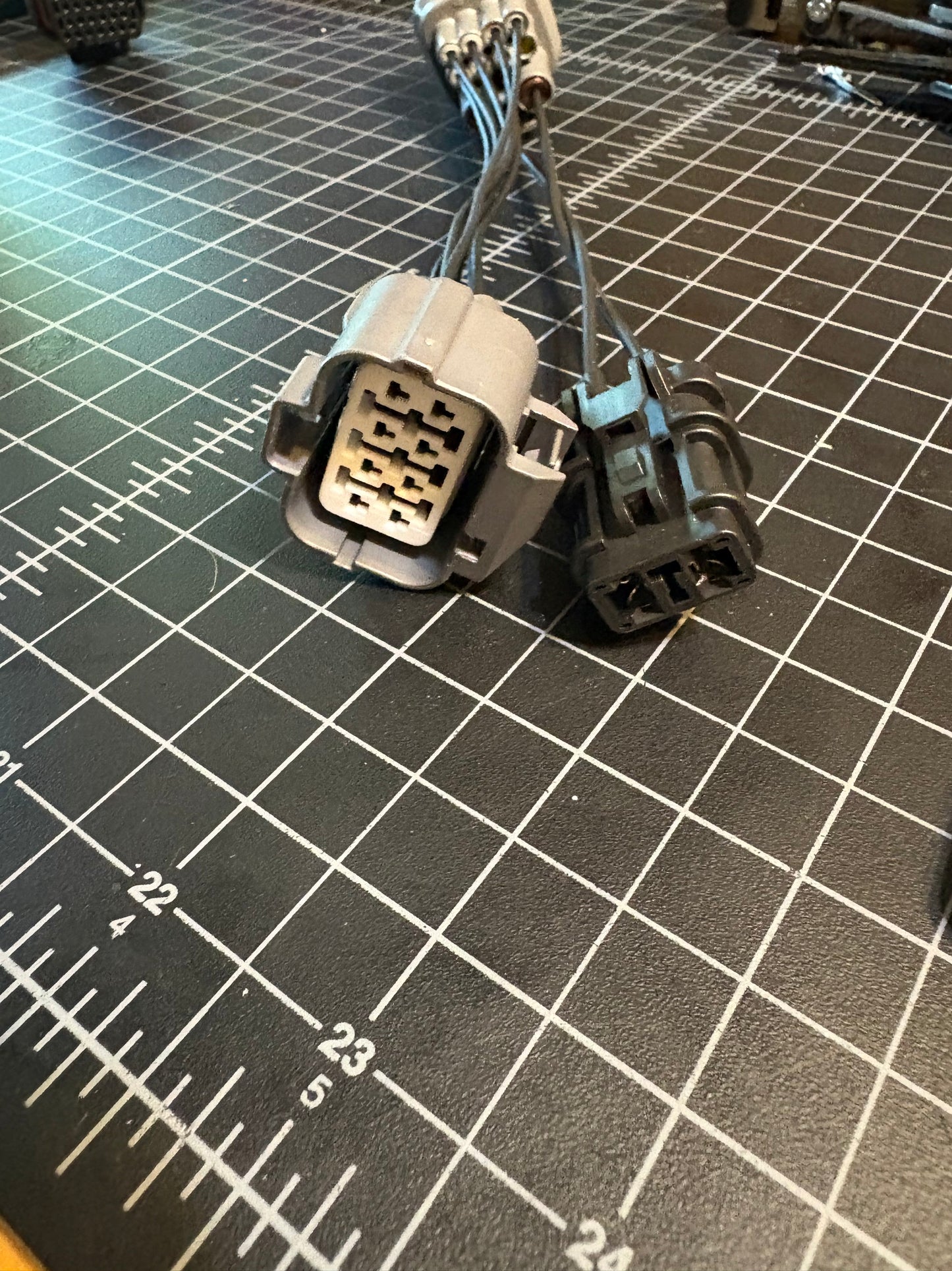 Honda OBD2 to OBD1 Distributor Adapter – 10P to 2P/8P Plug-and-Play Jumper (6” Milspec Leads)