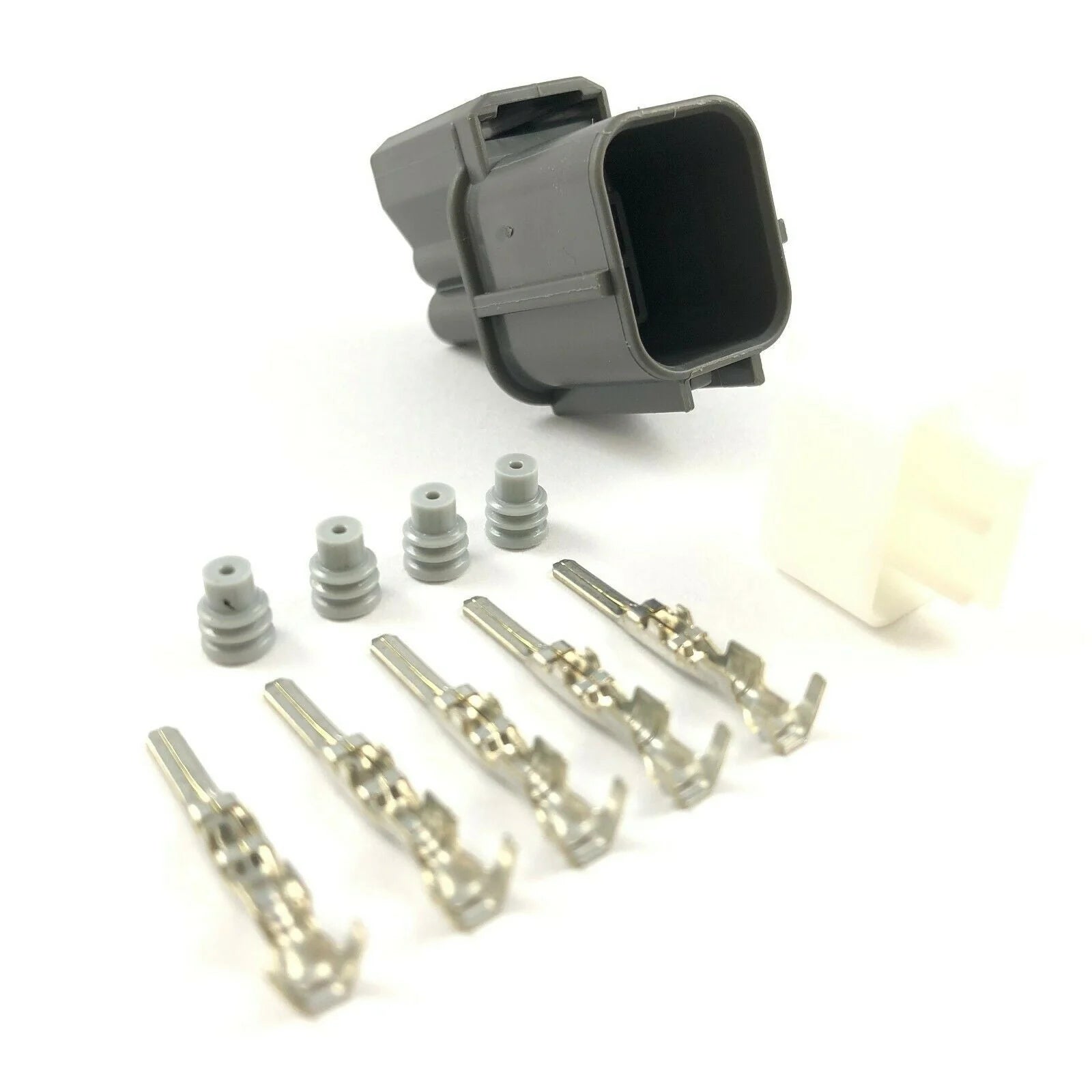 Honda 4-Pin Male Sensor Connector & Terminal Kit – O2 / Crank Sensor VTI