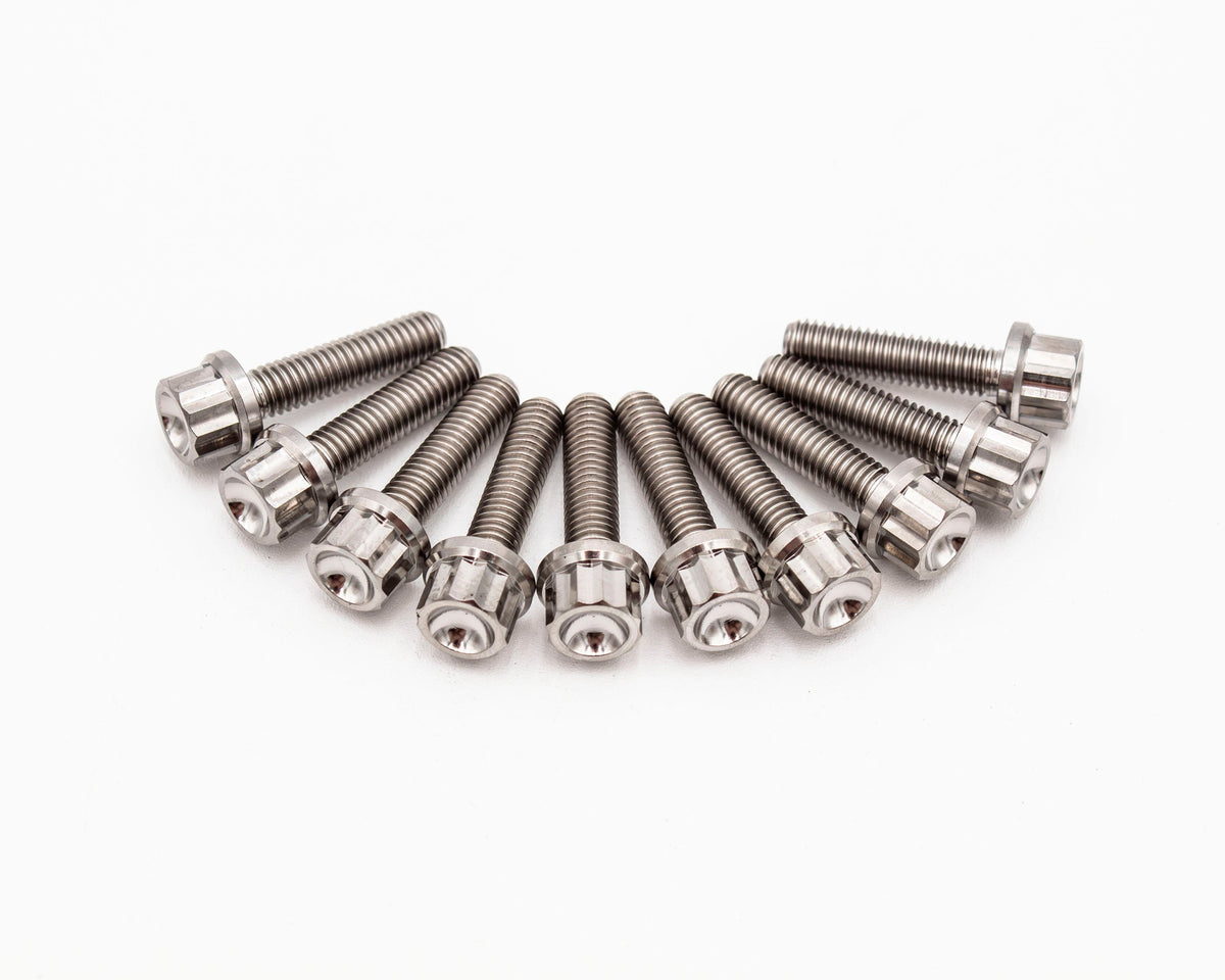 VW / AUDI 1.8T 20V Titanium Intake Manifold Bolt Kit 12PT – M6 –  10 pcs Carrot Top Tuning