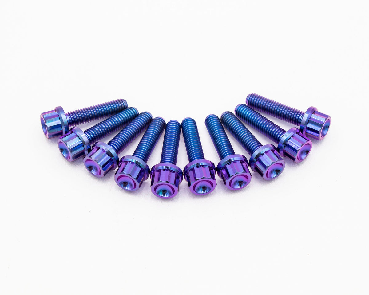 VW / AUDI 1.8T 20V Titanium Intake Manifold Bolt Kit 12PT – M6 –  10 pcs Carrot Top Tuning