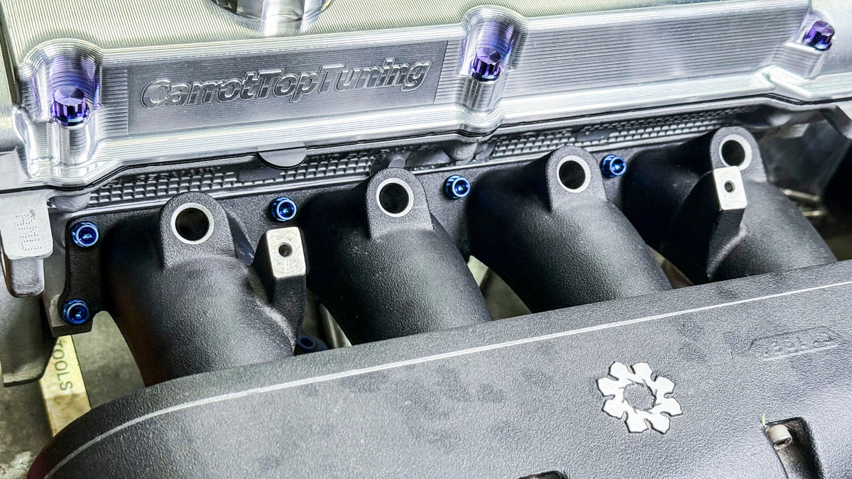 VW / AUDI 1.8T 20V Titanium Intake Manifold Bolt Kit 12PT – M6 –  10 pcs Carrot Top Tuning