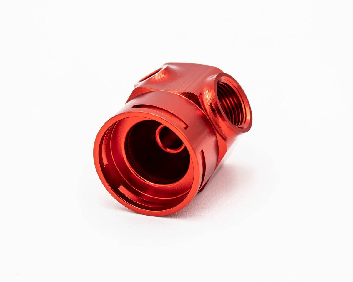 VW Audi AN8 Fuel Pressure Regulator Housing V2 FPR for OEM Bosch Regulator 1.8T 20V Carrot Top Tuning