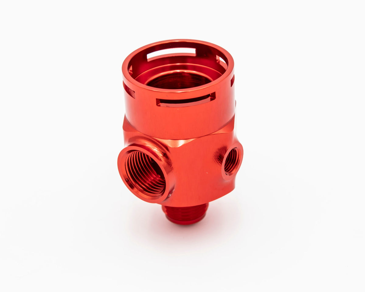 VW Audi AN8 Fuel Pressure Regulator Housing V2 FPR for OEM Bosch Regulator 1.8T 20V Carrot Top Tuning