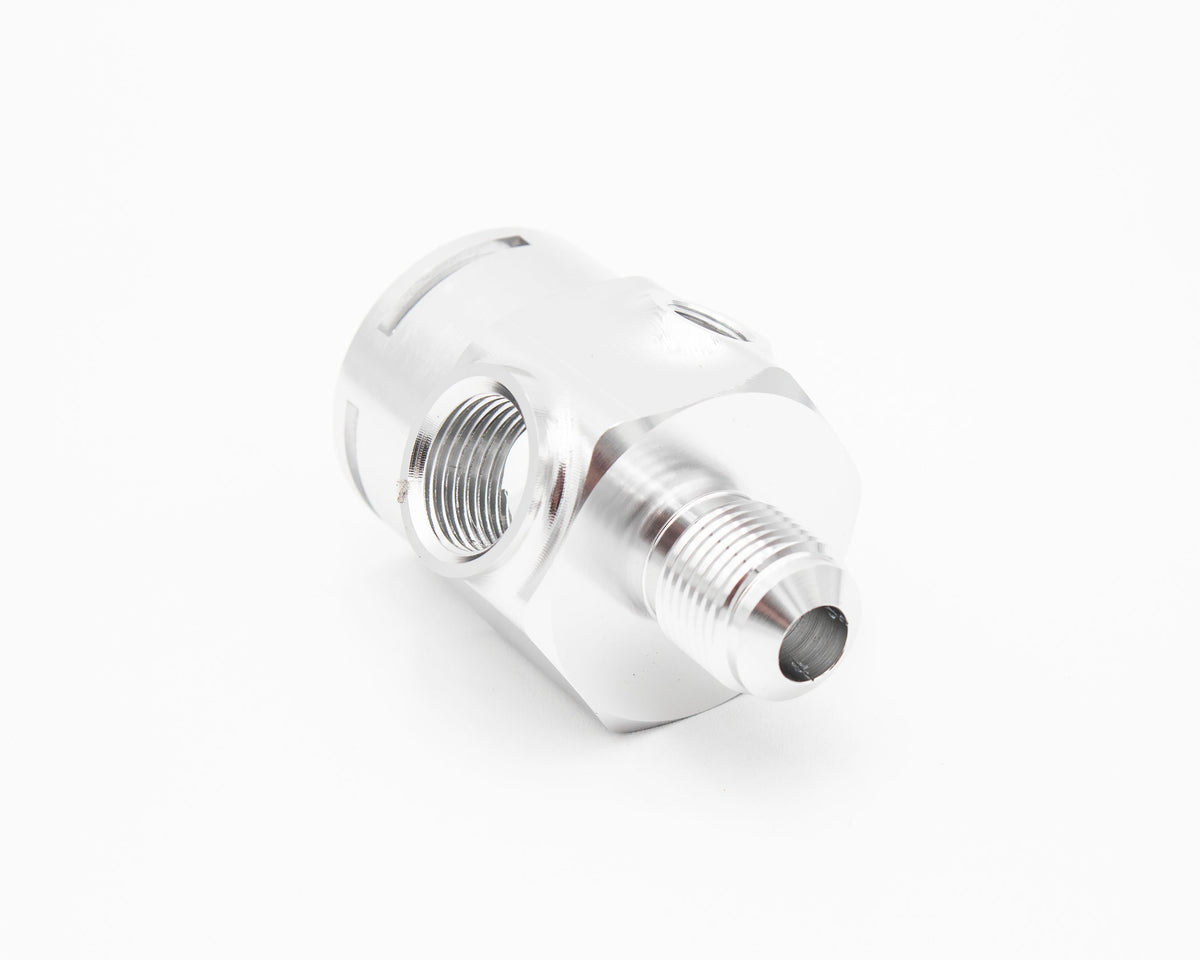 VW Audi AN8 Fuel Pressure Regulator Housing V2 FPR for OEM Bosch Regulator 1.8T 20V Carrot Top Tuning