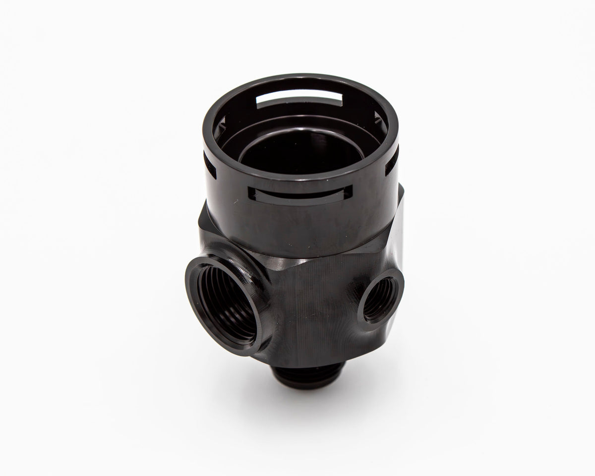 VW Audi AN8 Fuel Pressure Regulator Housing V2 FPR for OEM Bosch Regulator 1.8T 20V Carrot Top Tuning