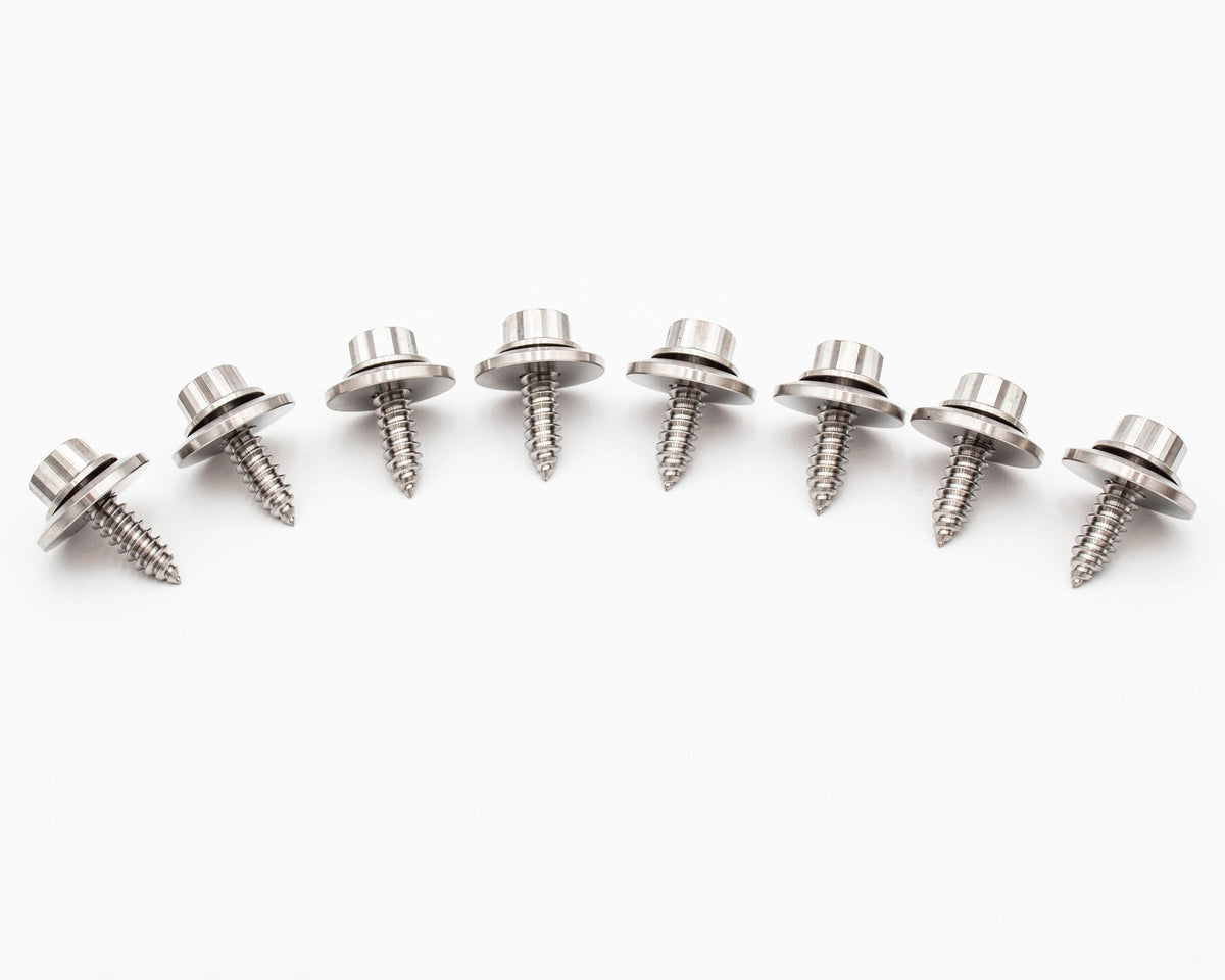 VW MK4 GR-5 Titanium Beauty Dress Up Fender/Headlights Screws, Washers Hardware  Kit - GTI, JETTA, GOLF Carrot Top Tuning