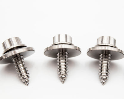 VW MK4 GR-5 Titanium Beauty Dress Up Fender/Headlights Screws, Washers Hardware  Kit - GTI, JETTA, GOLF Carrot Top Tuning
