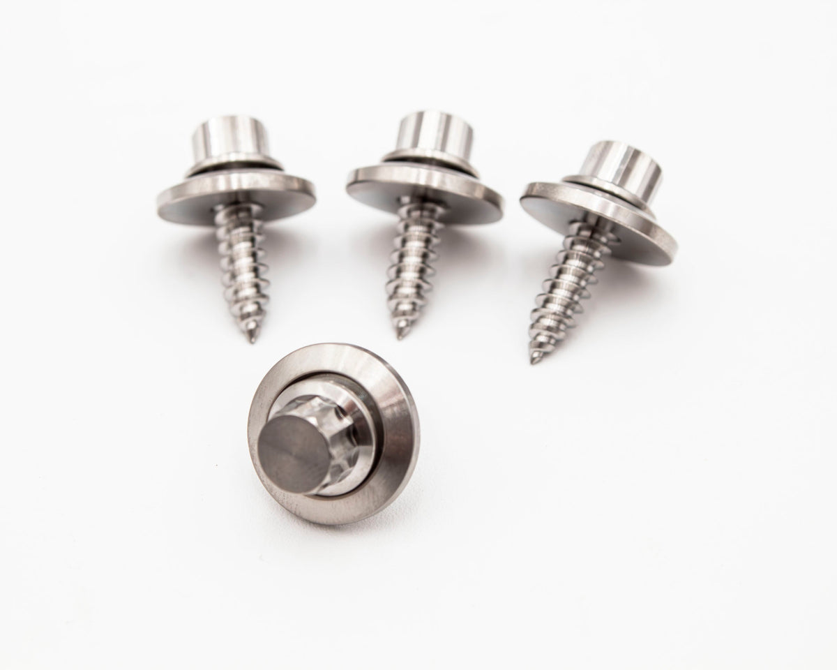 VW MK4 GR-5 Titanium Beauty Dress Up Fender/Headlights Screws, Washers Hardware  Kit - GTI, JETTA, GOLF Carrot Top Tuning